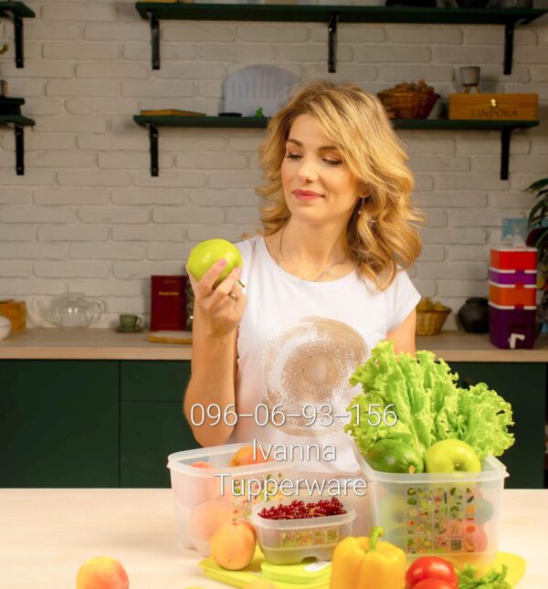 Розумний холодильник для овочів, фруктів і зелені 6,1 л. Tupperware - Зображення 2