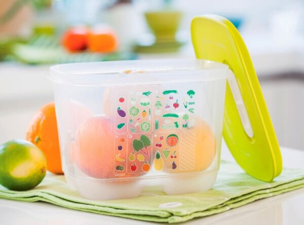 Розумний холодильник Tupperware для овочів, фруктів і зелені 1,8 л. (високий) - Зображення 5
