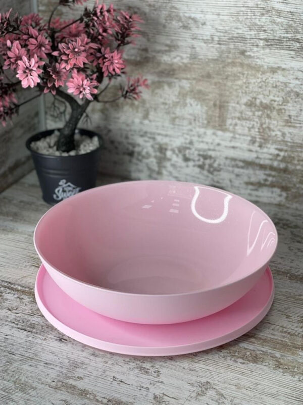 Чаша Алегро 1,5 л рожева Tupperware